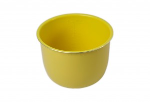 cubeta amarilla cerámica olla gm