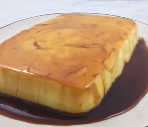 Flan de limon