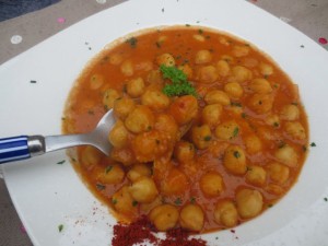 Garbanzos a la catalana