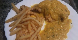 Pollo en salsa