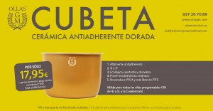 Cubeta cerámica 4L y 5L