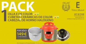 Olla de Color con cubeta y cabezal