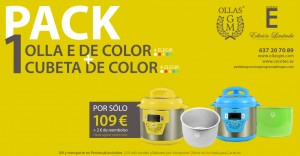 Pack 1 Olla de color+ Cubeta
