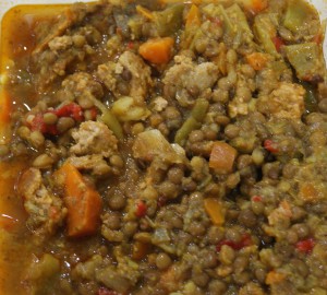 Lentejas con Olla GM