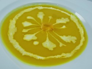 crema de calabaza olla GM