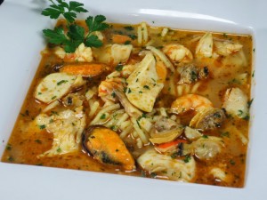 Sopa de pescado Olla GM