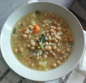 Guiso de garbanzos olla GM