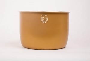 Cubeta dorada ollas gm