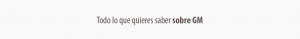 todo lo que quieres saber sobre gm