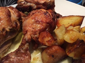 pollo asado olla gm