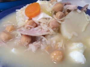 cocido de garbanzos con Olla GM