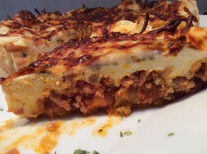empanada a la boloñesa con Olla GM