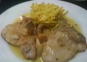 chuletas con Olla GM