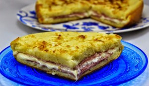 coca de jamón y queso con olla gm