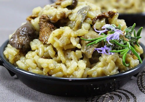 risotto de setas secas gm