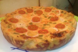 pastel verduras Olla GM
