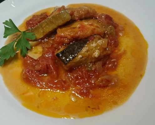 bacalao con tomate olla gm