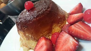 flan de queso olla gm