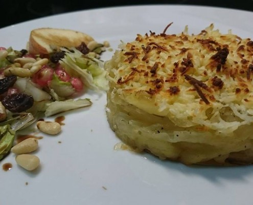 pastel de patata y manzana olla gm