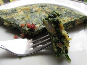 tortilla de espinacas olla gm