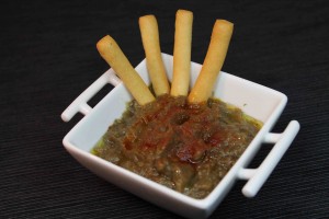 crema de berenjenas olla gm