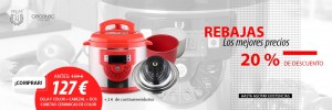 olla gm f roja + cabezal + cubetas REBAJAS MFX+2CERM+CAB