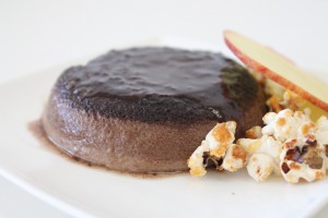 flan chocolate olla gm