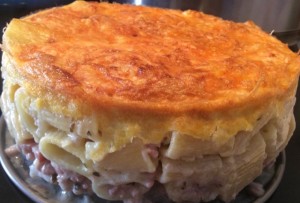 pastel de macarrones olla gm