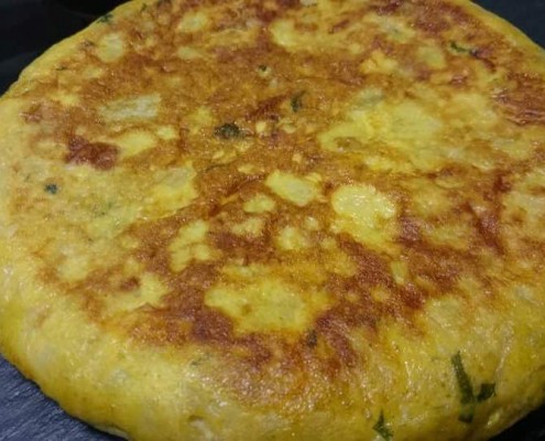 receta tortilla en olla gm