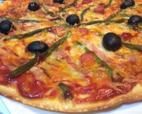 receta pizza olla gm