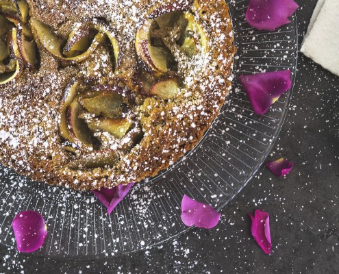 tarta frutos secos y manzana ollas gm