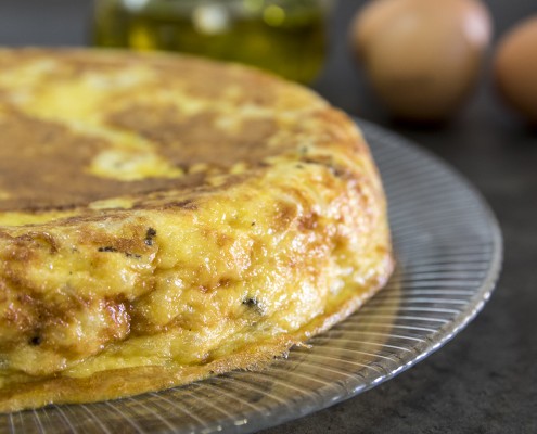 tortilla patata trufada ollas gm