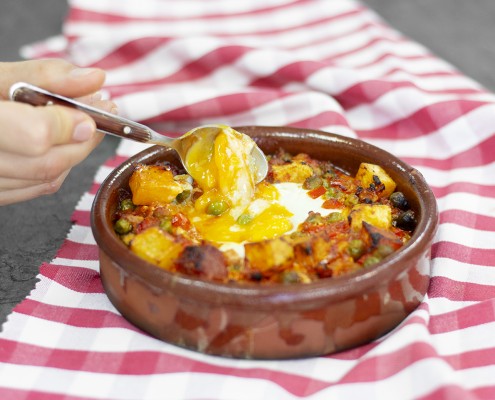 Huevos a la flamenca Olla GM