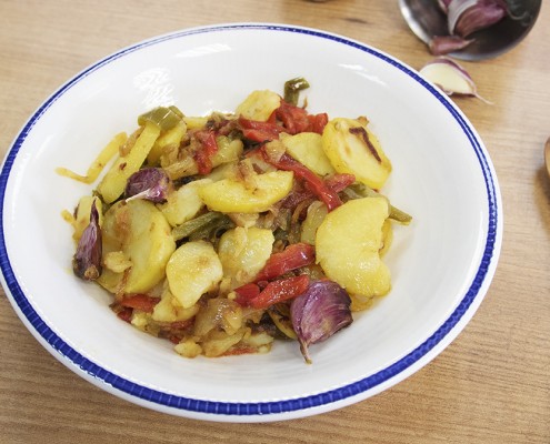 Patatas a lo pobre