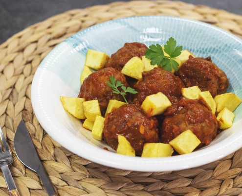 Albóndigas con tomate Olla GM