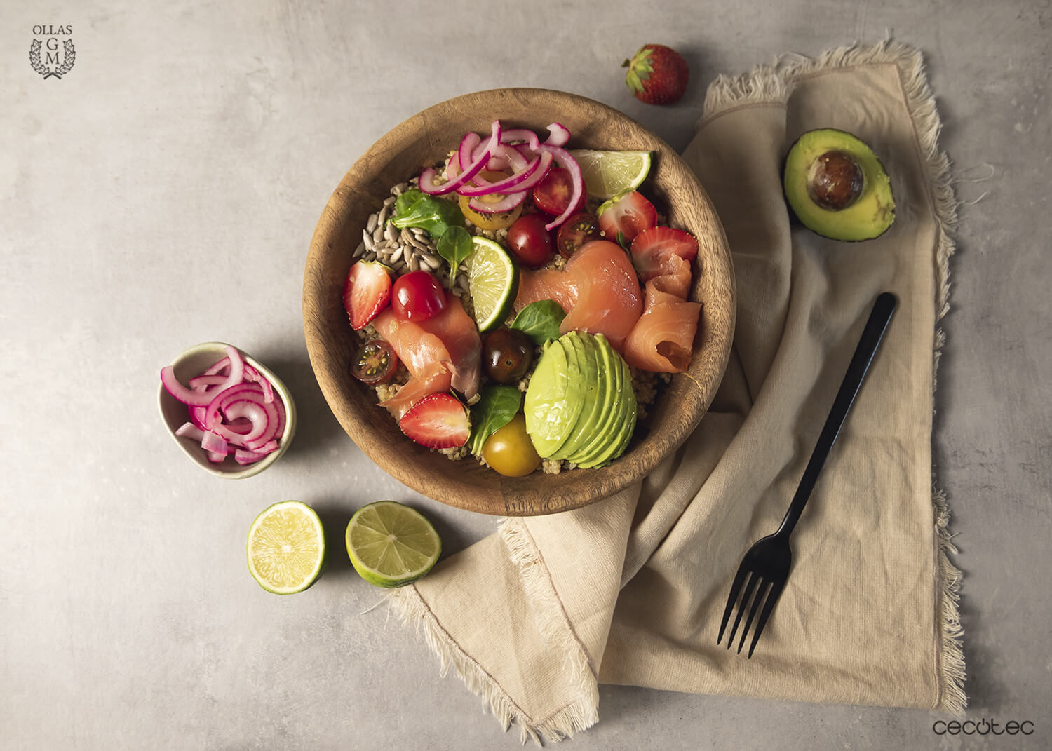 Ensalada de quinoa y salmon (1)